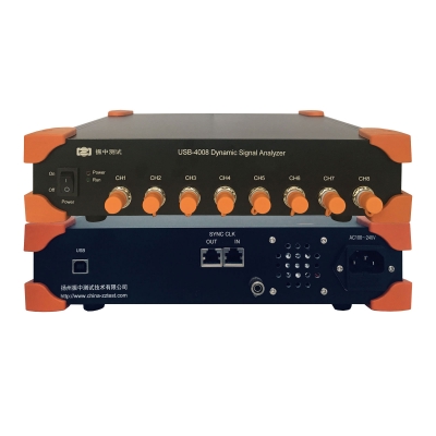 USB4008(USB2.0  24位 128K/CH  8通道信號分析儀)